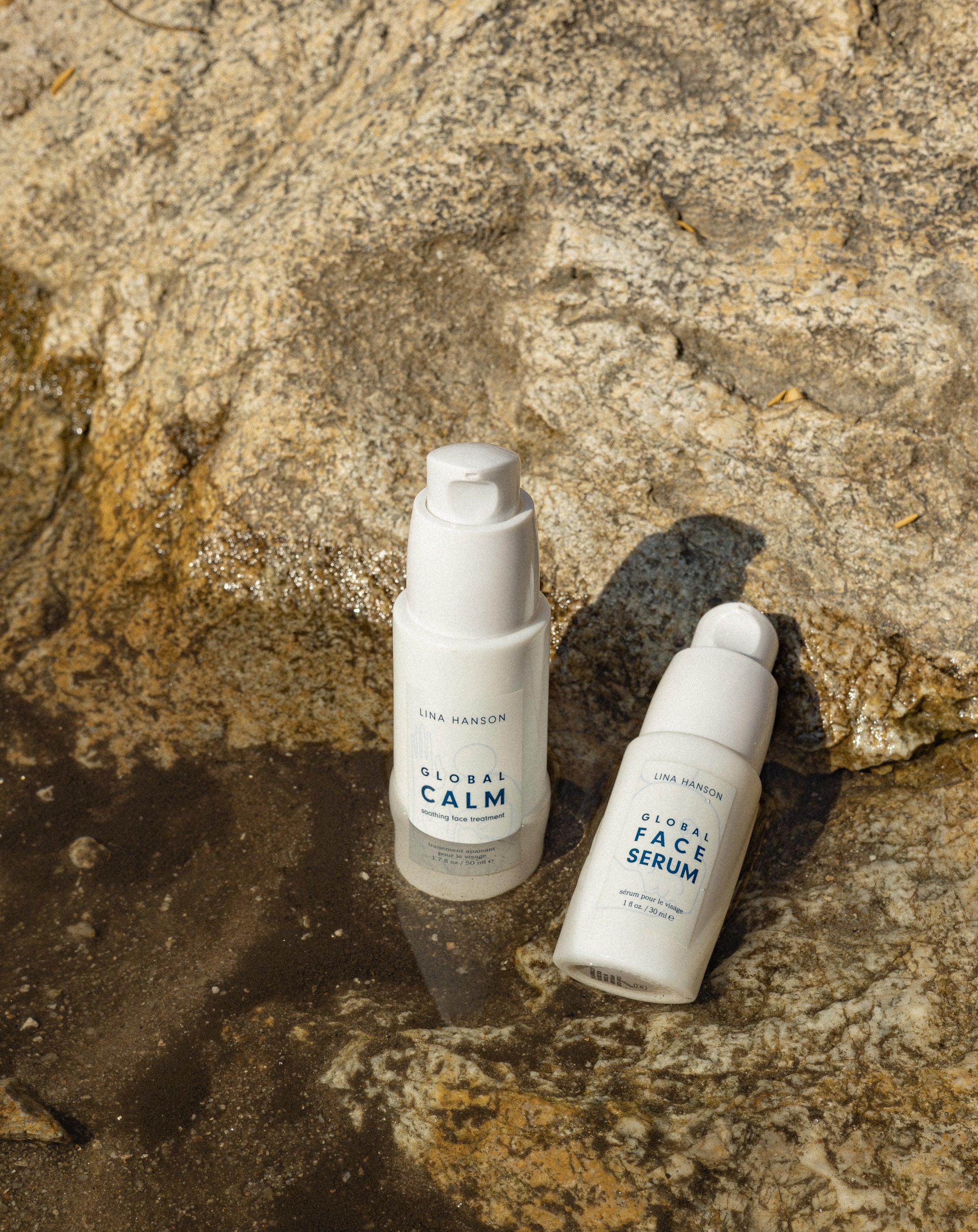 The Ritual Duo | Botanical Face Oils for Morning & Evening – Lina