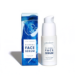 Lina Hanson Global Face Serum. A natural face oil serum for radiant skin. Rich in Vitamin C and E, and essential fatty acids. Face Serum for all skin-types