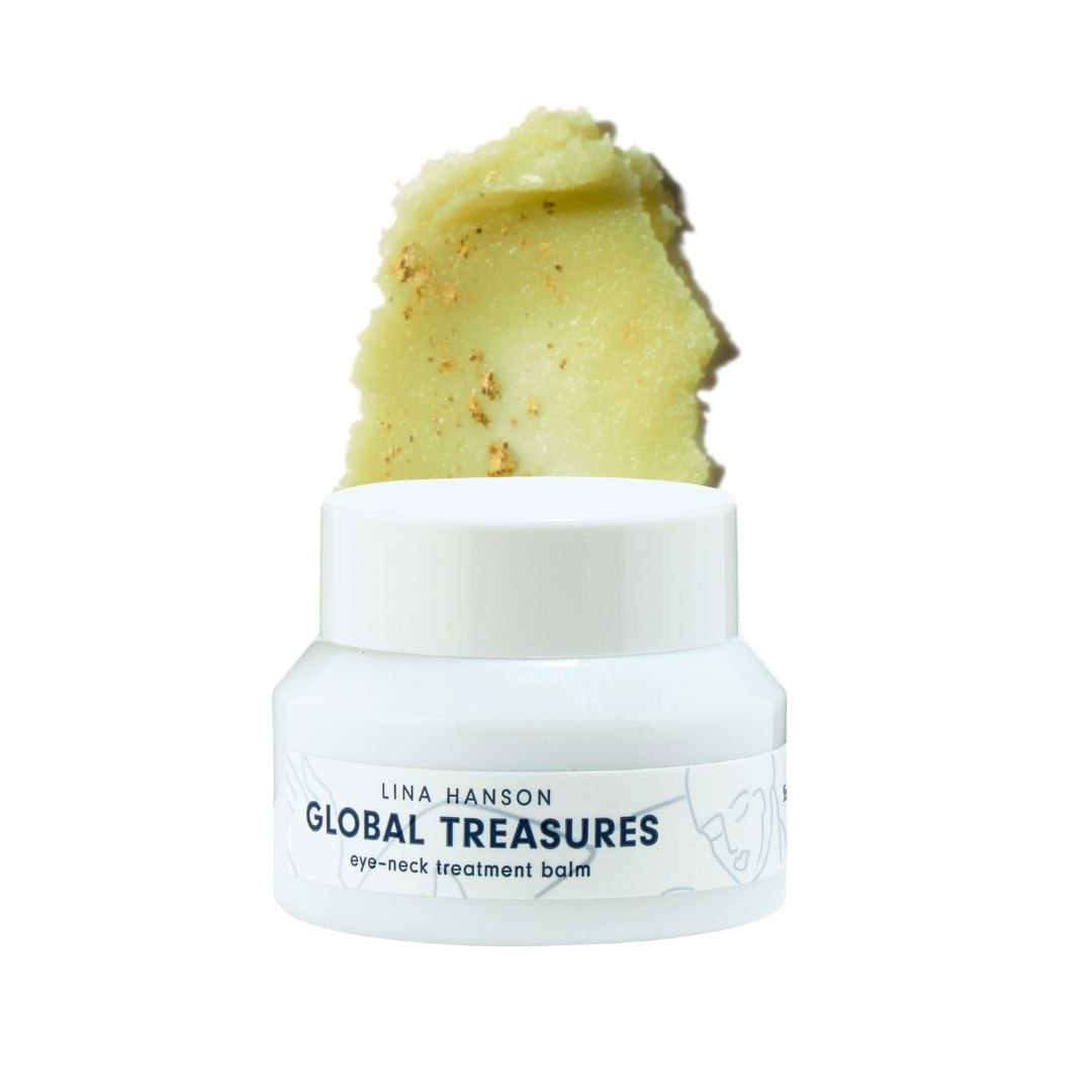 Global Treasures – nourishing eye and neck balm for  luminosity